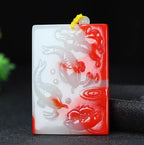 Bloodstone Pendant Bloodstone Jade Pixiu Jade Guanyin