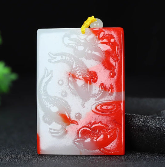 Bloodstone Pendant Bloodstone Jade Pixiu Jade Guanyin