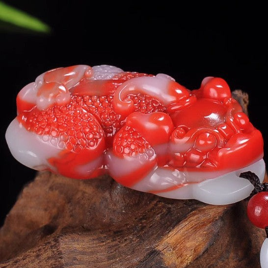Bloodstone Pendant Bloodstone Jade Pixiu Jade Guanyin