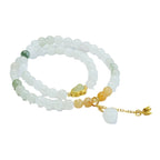 Natural Jade Bracelet Tianshan Jade Double Circle Bracelet Ancient Style Jewelry