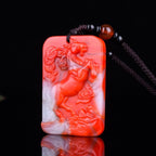 Bloodstone Pendant Bloodstone Jade Pixiu Jade Guanyin