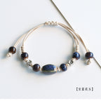 Ethnic Style Ceramic Bracelet for Women Jingdezhen Porcelain Beaded Bracelet