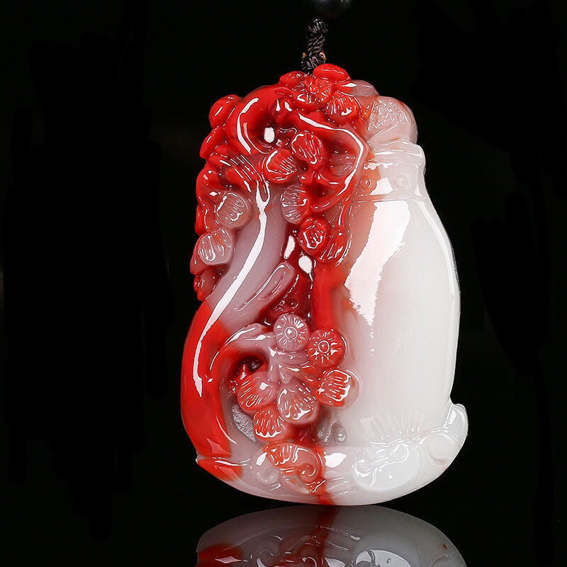 Bloodstone Pendant Bloodstone Jade Pixiu Jade Guanyin