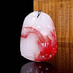 Bloodstone Pendant Bloodstone Jade Pixiu Jade Guanyin