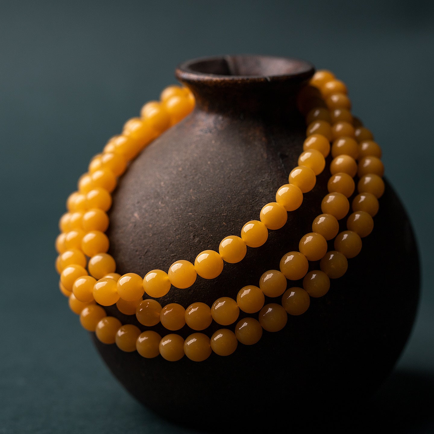 Natural Yellow Jade Bracelet Yellow Dragon Jade Bracelet