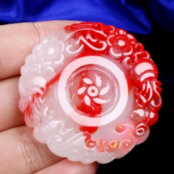 Bloodstone Pendant Bloodstone Jade Pixiu Jade Guanyin