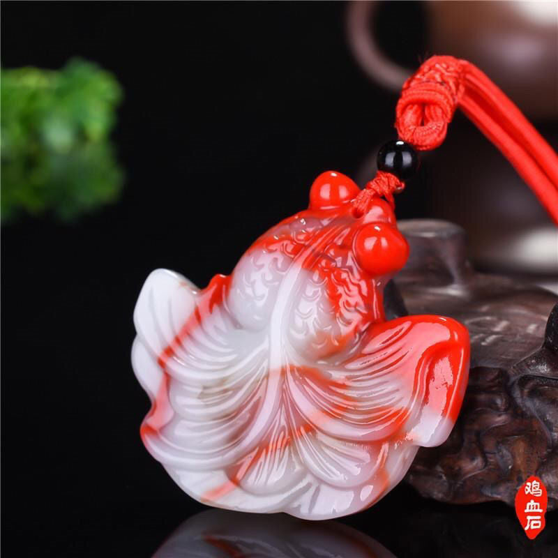 Bloodstone Pendant Bloodstone Jade Pixiu Jade Guanyin