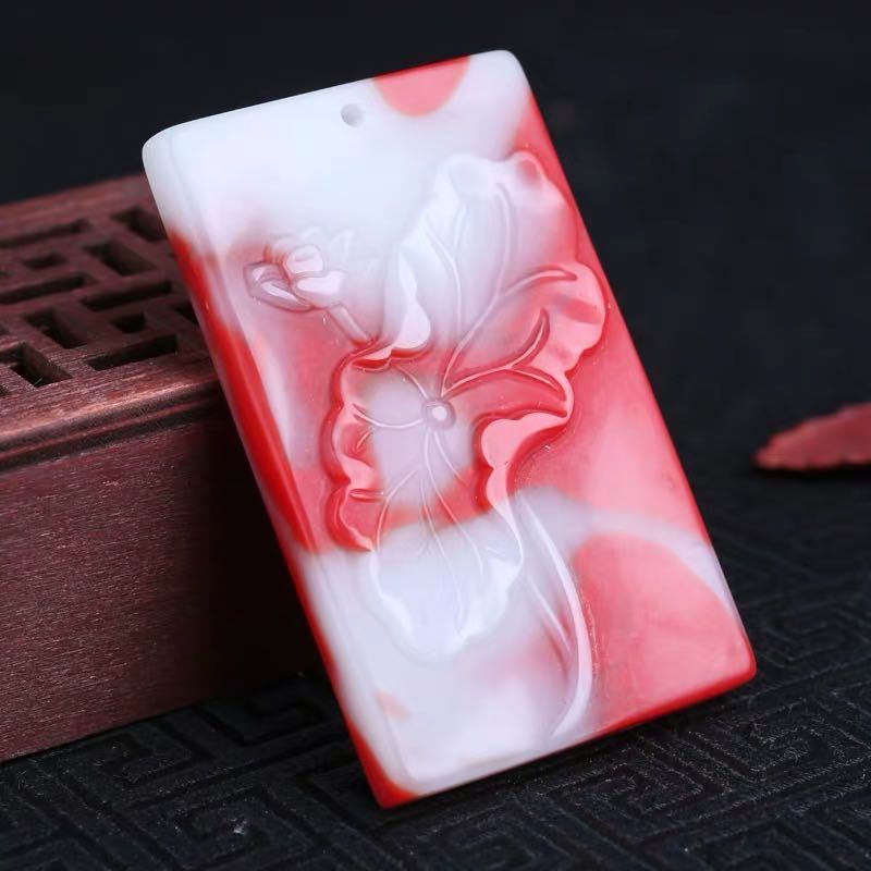 Bloodstone Pendant Bloodstone Jade Pixiu Jade Guanyin