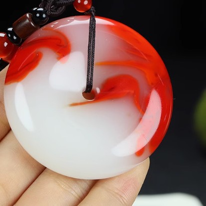 Bloodstone Pendant Bloodstone Jade Pixiu Jade Guanyin