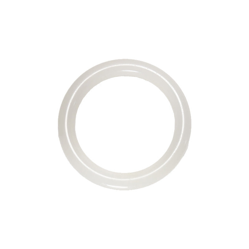 Afghan White Jade Round Bar Bracelet for Women Jade Bracelet White Jade Round Bracelet Manufacturer of Jade Bracelets and Bangles Wholesale