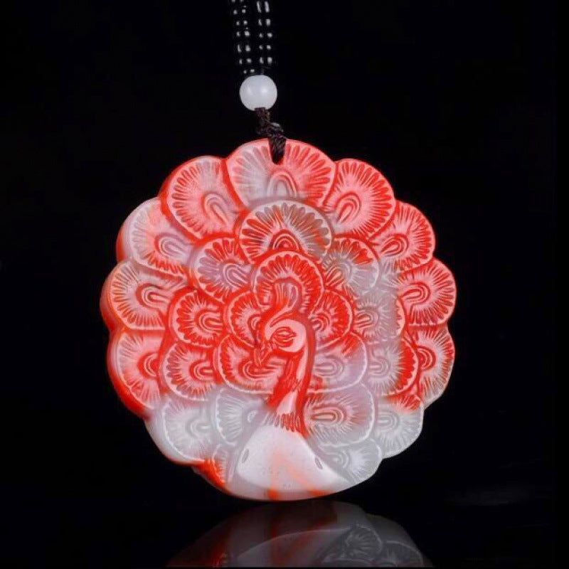 Bloodstone Pendant Bloodstone Jade Pixiu Jade Guanyin