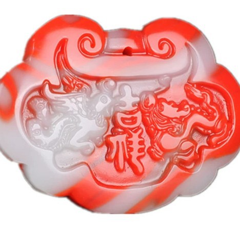 Bloodstone Pendant Bloodstone Jade Pixiu Jade Guanyin